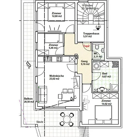 Apartman Mountainview Hart im Zillertal